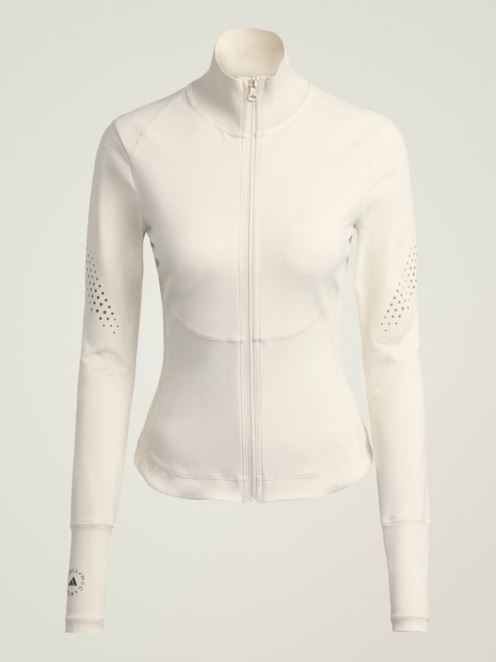 Adidas by Stella McCartney Training Midlayer Jacket in Almond Milk size XS